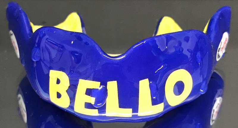 Text Custom Mouth Guard